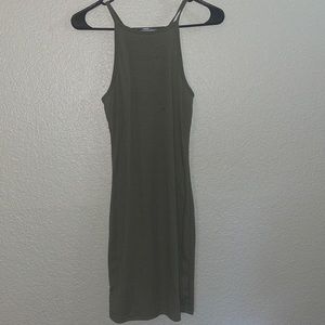 Small green mini dress